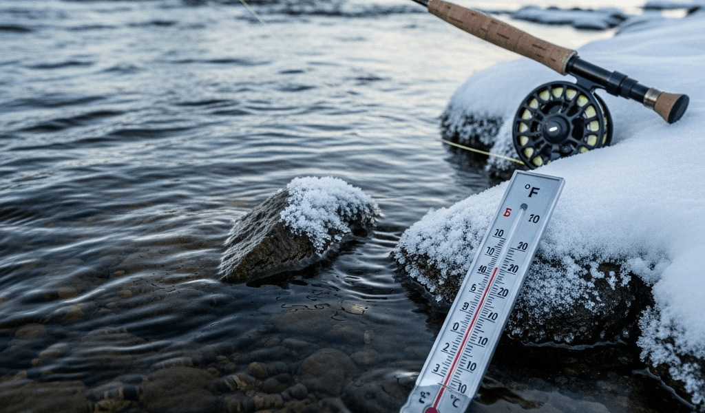 Why Trout Stop Biting in Cold Winter Water
