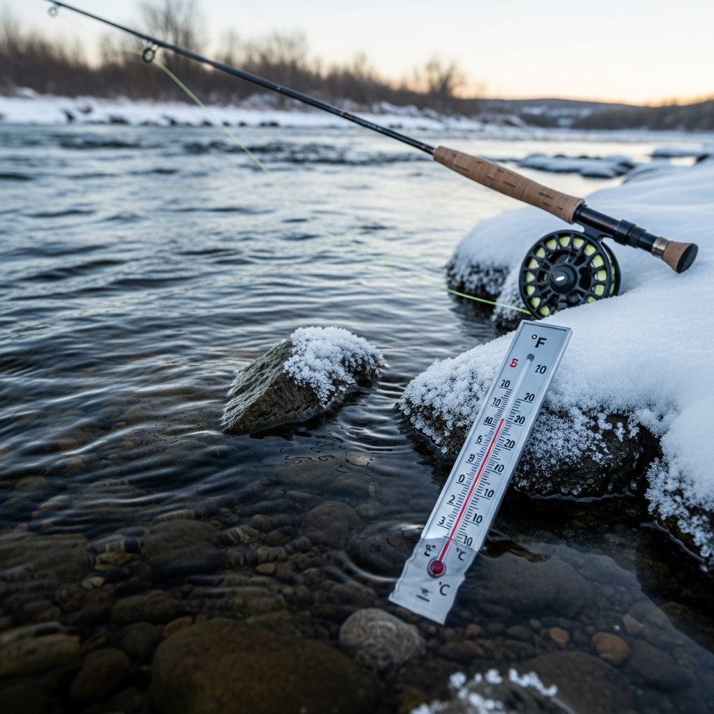 Why Trout Stop Biting in Cold Winter Water